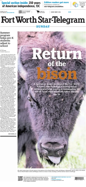 Cover of Star-Telegram (Sunday)