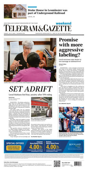 Cover of Telegram & Gazette