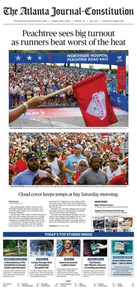 Cover of The Atlanta Journal-Constitution