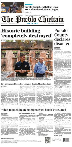 Cover of The Pueblo Chieftain