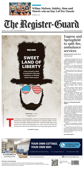 Cover of The Register-Guard