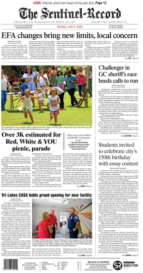 Cover of The Sentinel-Record