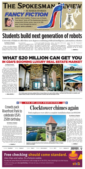 Cover of The Spokesman-Review (Spokane)