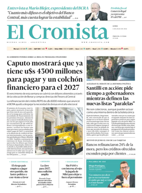 Cover of El Cronista