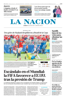 Cover of La Nacion