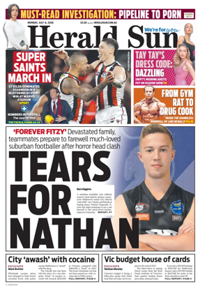 Cover of Herald Sun