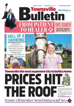 Cover of Townsville Bulletin