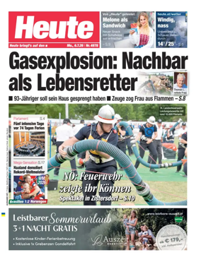 Cover of Heute - Niederosterreich Ausgabe