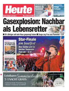 Cover of Heute - Wien Ausgabe