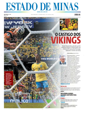 Cover of Estado de Minas (Brazil)