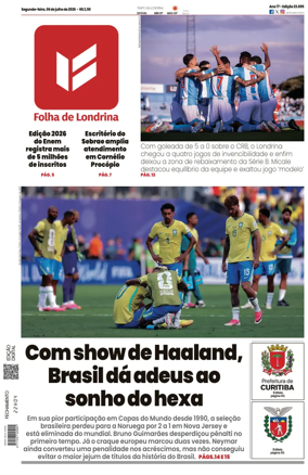 Cover of Folha de Londrina