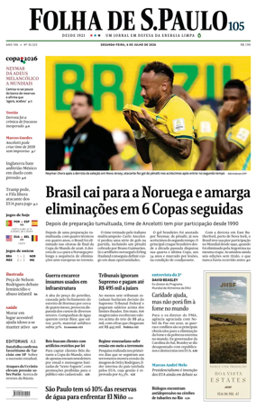 Cover of Folha de S.Paulo