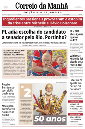 Cover of Jornal Correio da Manha