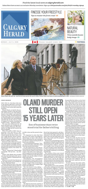Cover of Calgary Herald