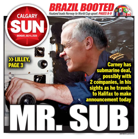 Cover of Calgary Sun