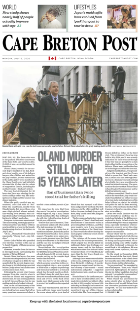 Cover of Cape Breton Post