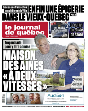 Cover of Le Journal de Quebec