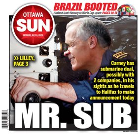 Cover of Ottawa Sun