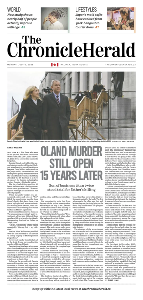 Cover of The Chronicle Herald (Metro)