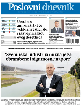 Cover of Poslovni Dnevnik
