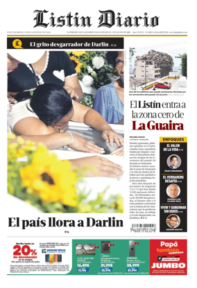 Cover of Listin Diario
