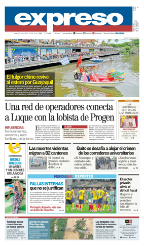 Cover of Diario Expreso