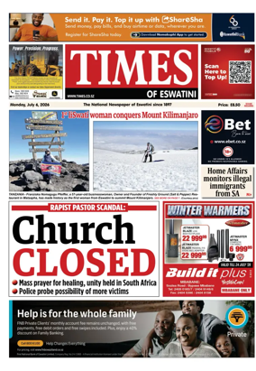 Cover of Times of Eswatini