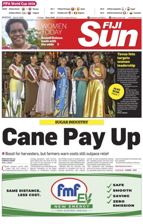 Cover of Fiji Sun