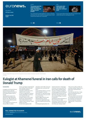 Cover of EuroNews (English Edition)