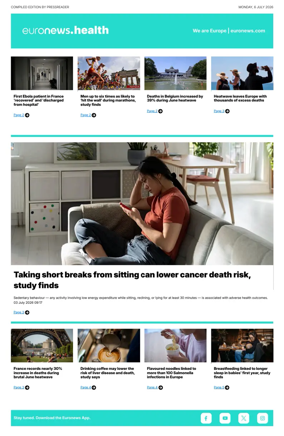 Cover of Euronews Health (English) Compiled Edition