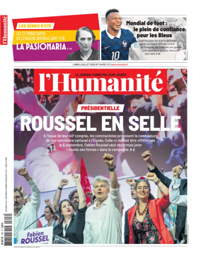 Cover of L'HUMANITE