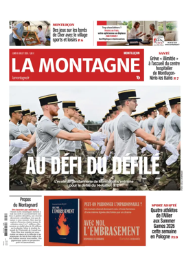 Cover of La Montagne (Montlucon)