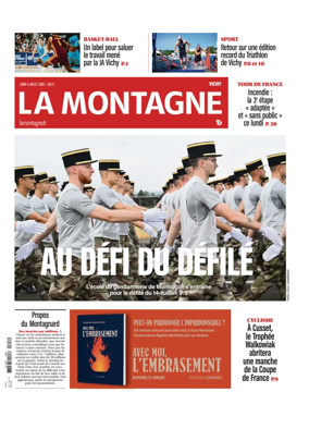 Cover of La Montagne (Vichy)