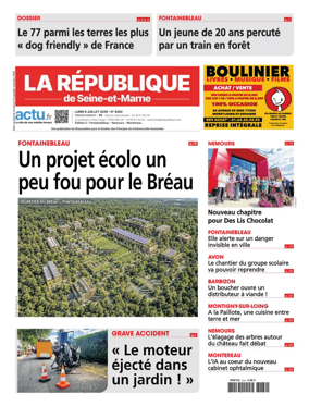 Cover of La Republique de Seine-et-Marne (Edition C)