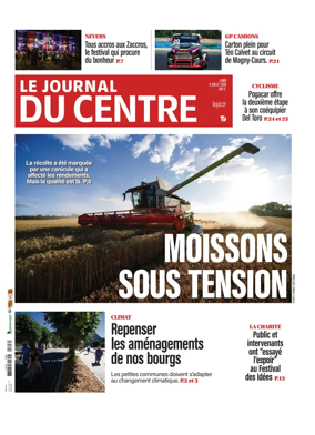 Cover of Le Journal du Centre
