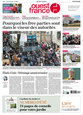 Cover of Ouest France (Pays d'Auge)