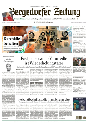 Cover of Bergedorfer Zeitung
