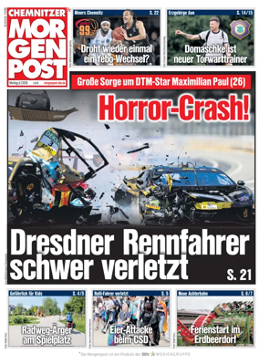 Cover of Chemnitzer Morgenpost