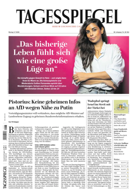 Cover of Der Tagesspiegel