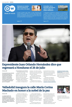 Cover of Deutsche Welle (Spanish edition)
