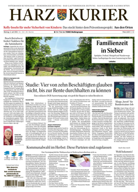 Cover of Harz Kurier