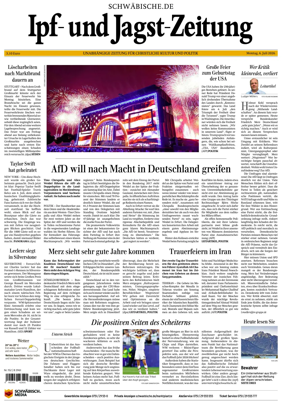 Cover of Ipf- und Jagst-Zeitung