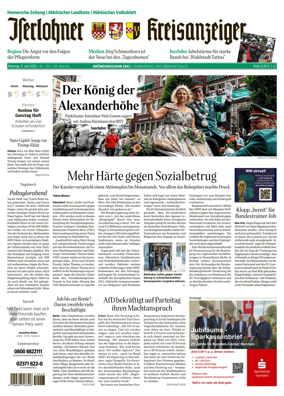 Cover of Iserlohner Kreisanzeiger und Zeitung (Iserlohn)