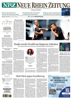 Cover of Neue Rhein Zeitung (Emmerich and Kleve)