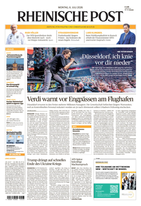 Cover of Rheinische Post Kleve