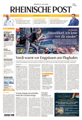 Cover of Rheinische Post Mettmann