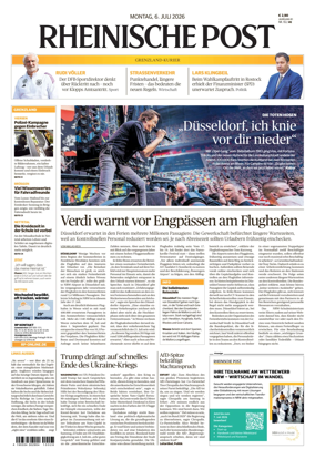 Cover of Rheinische Post Viersen