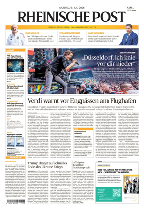 Cover of Rheinische Post - Wesel/Dinslaken