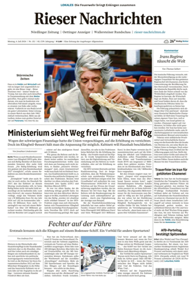 Cover of Rieser Nachrichten