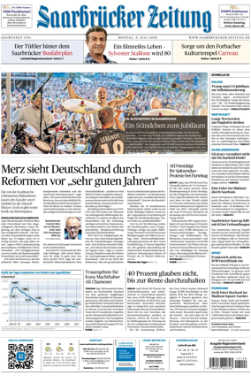 Cover of Saarbruecker Zeitung
